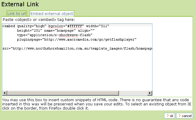 ex-object-html