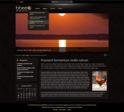 Black Bee Plone Theme