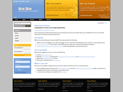 Brio Plone Skin