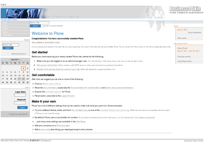 Business4 Plone Skin