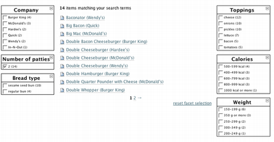 Faceted Navigation