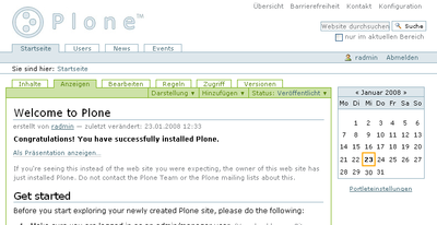 Plone Tableless