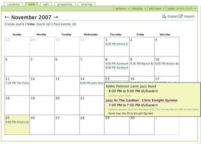 Plone4ArtistsCalendar